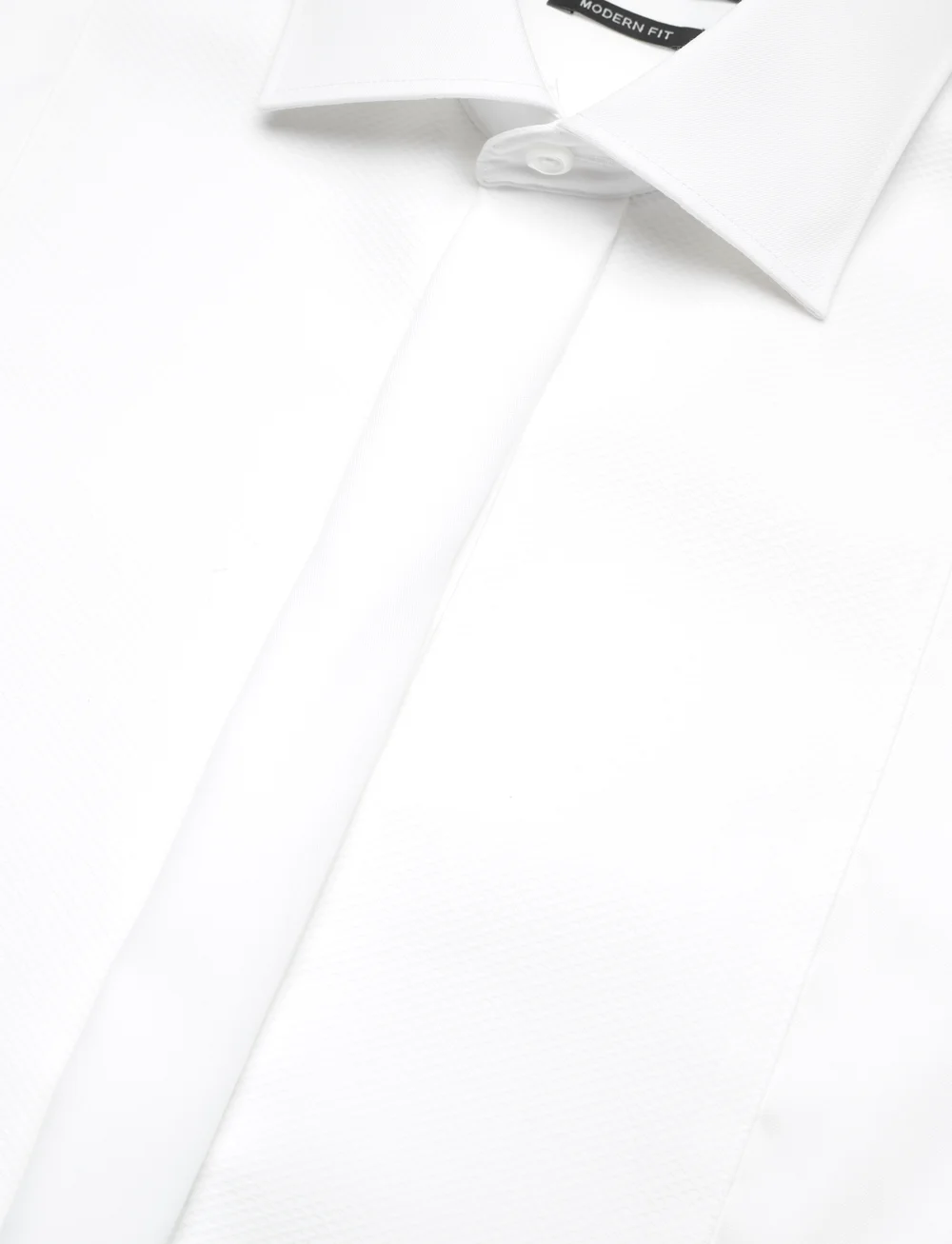 Lindbergh Black - Technical :Tuxedo modern fit shirt - tuxedo shirts - white - 3