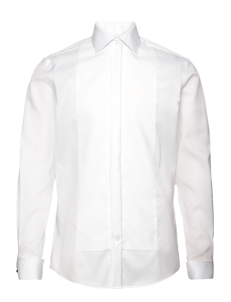 Lindbergh Black - Technical :Tuxedo modern fit shirt - smokingskjortor - white - 0