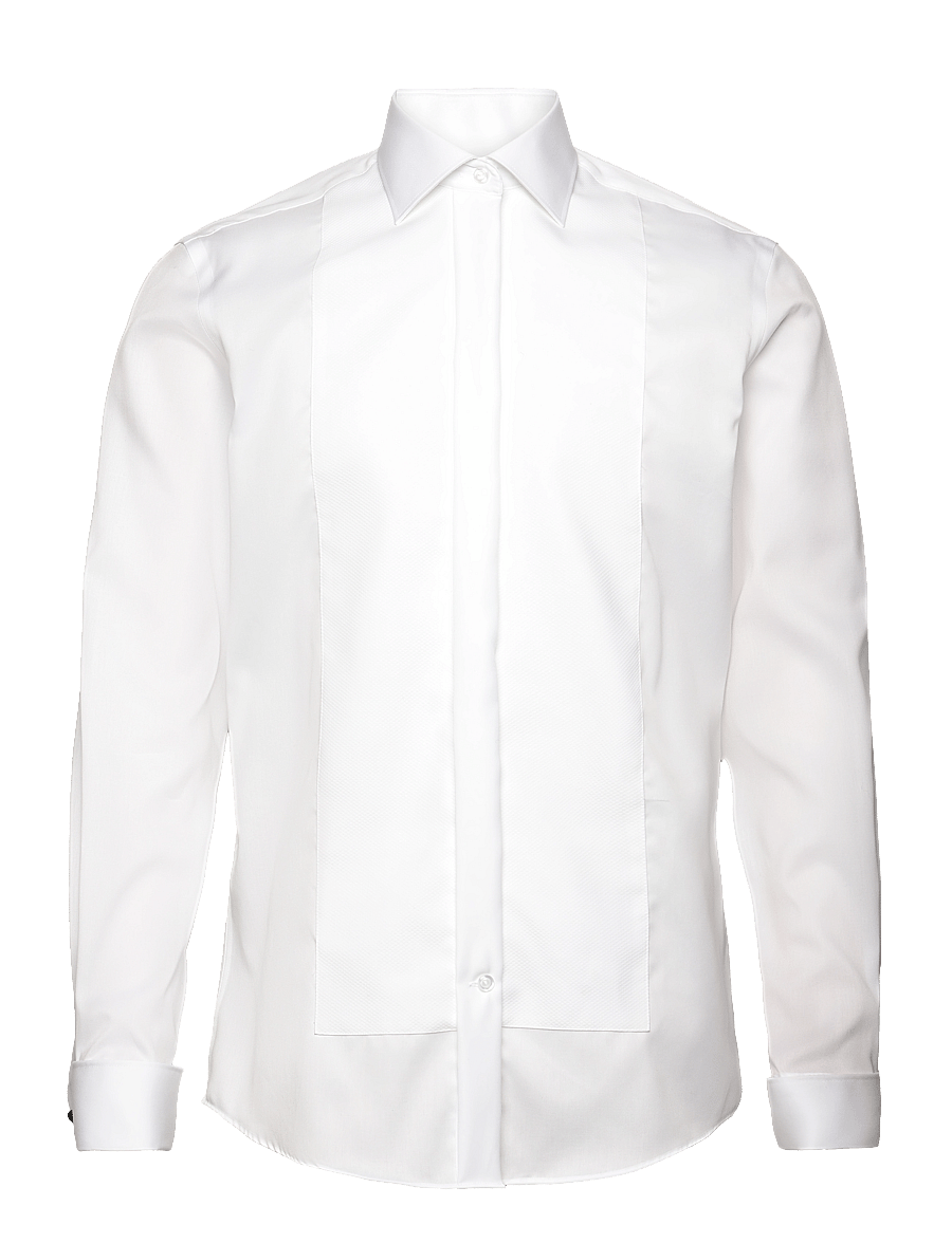 Lindbergh Black - Technical :Tuxedo modern fit shirt, WF LS - anzugshemd - white - 0
