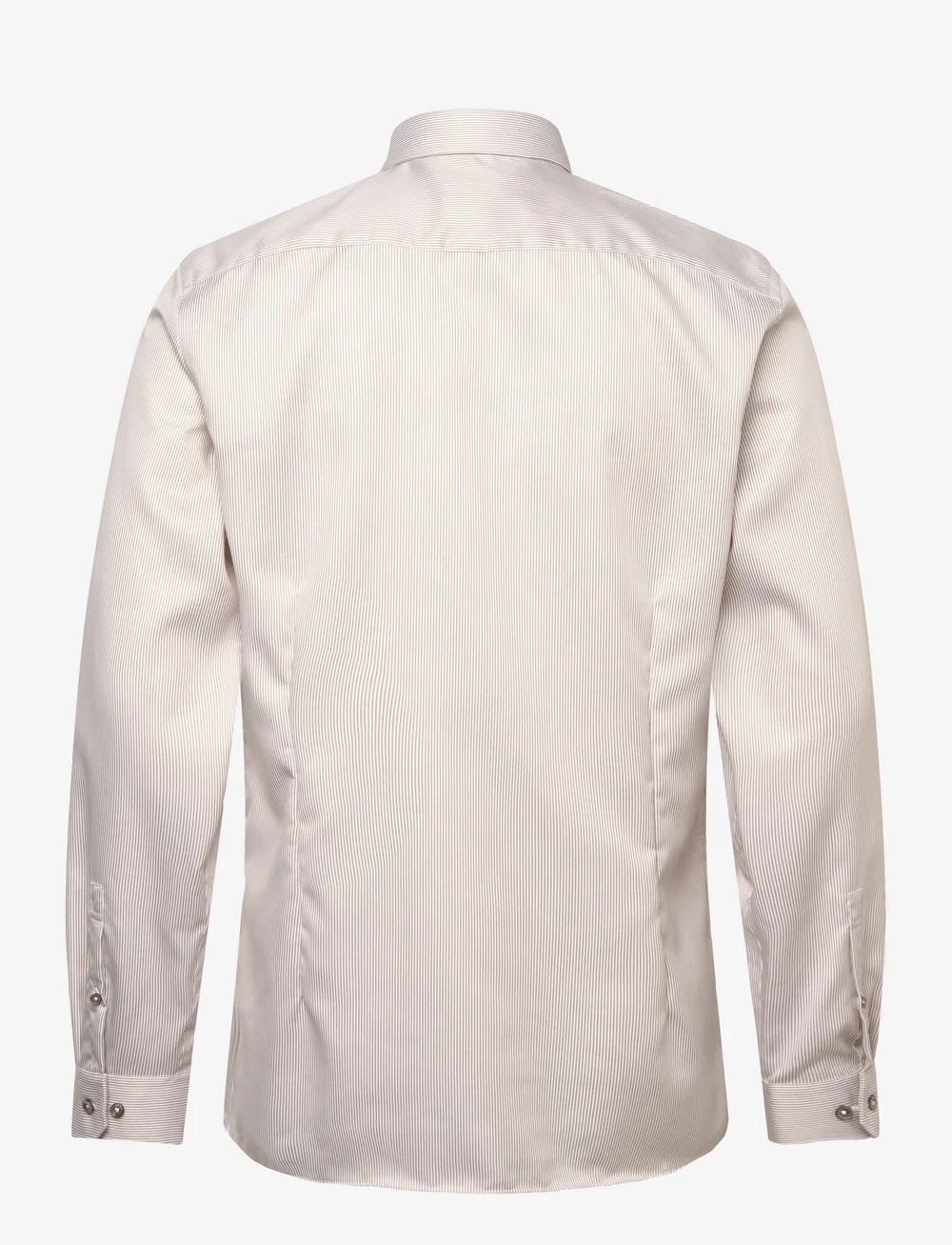 Lindbergh Black - Technical stripe shirt L/S - gestreifte hemden - lt sand - 2