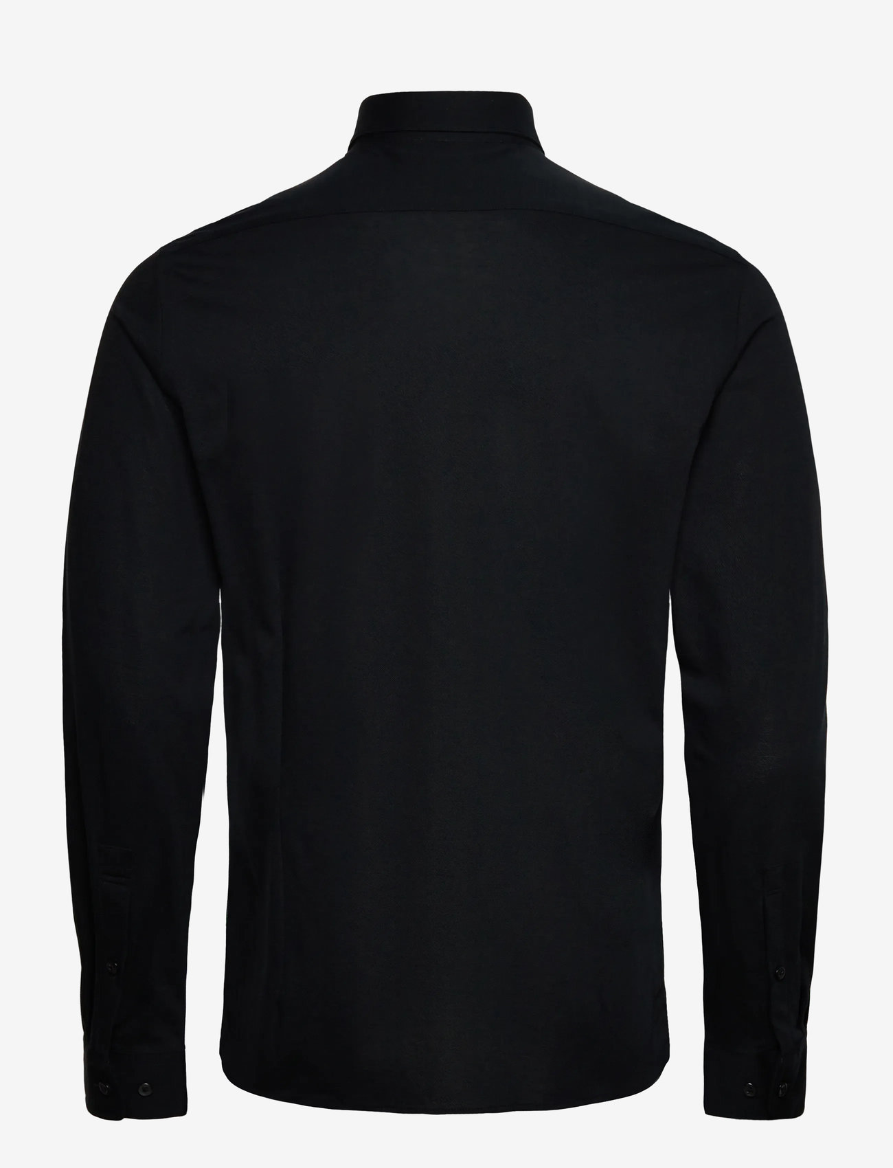 Lindbergh Black - Piqué knitted shirt L/S - formelle skjorter - black - 2