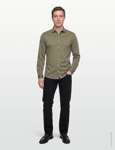 Superflex Knitted Shirt L/S - Casual