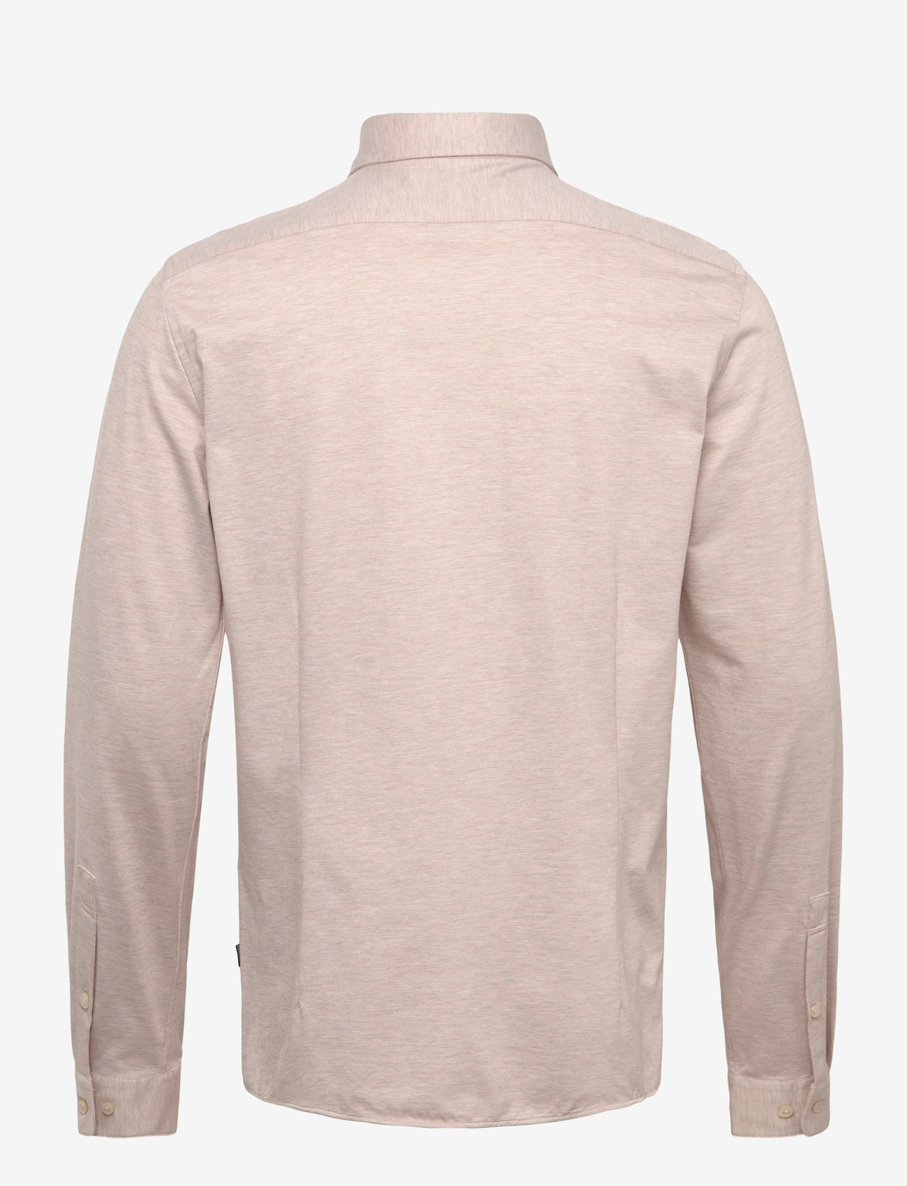 Lindbergh Black - Superflex knitted shirt L/S - vabaajasärgid - lt sand mel - 2