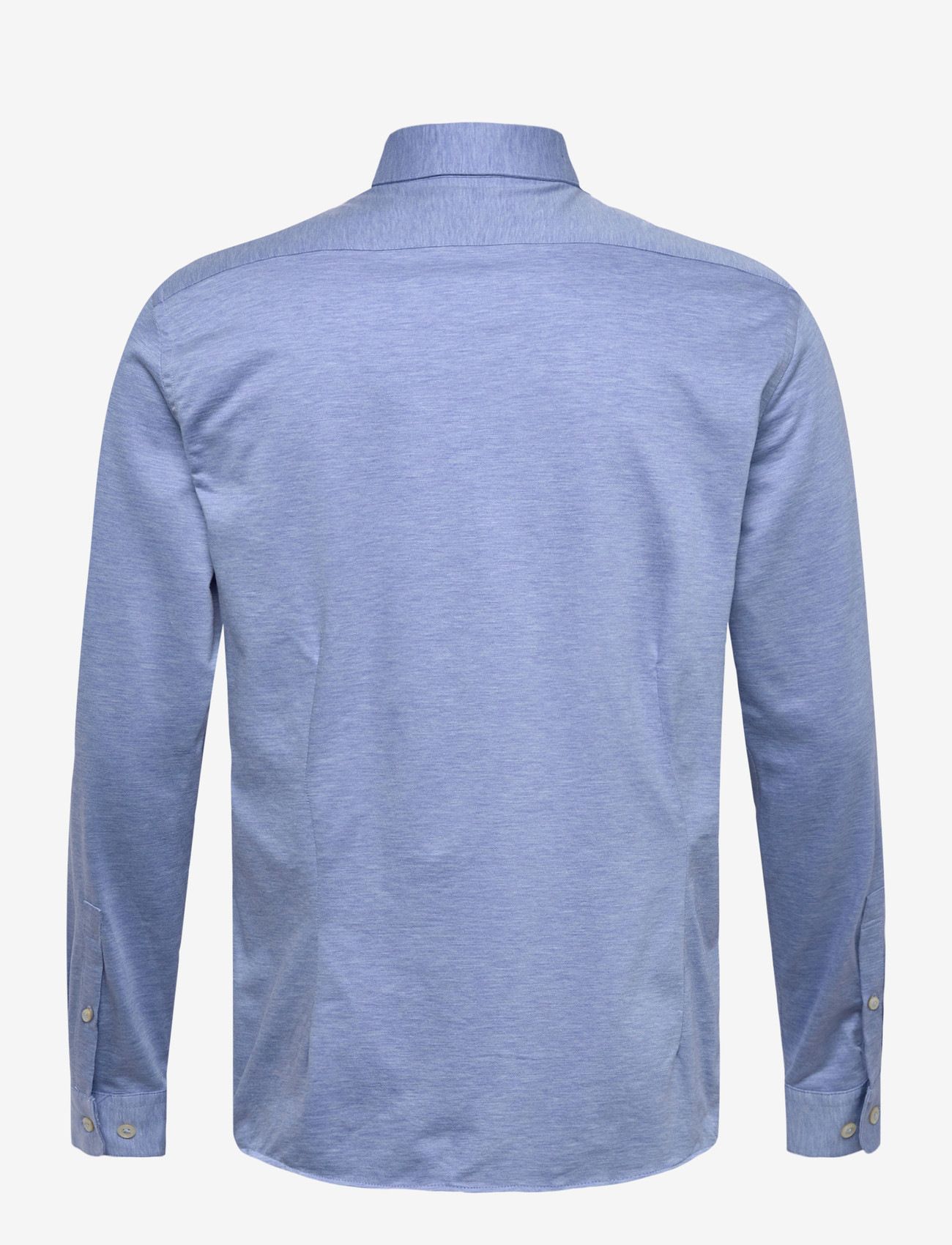 Lindbergh Black - Superflex knitted shirt L/S - casual skjorter - sky blue mel - 2
