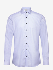 Lindbergh Black - 1927: Structure shirt WF L/S - business skjortor - light blue - 0