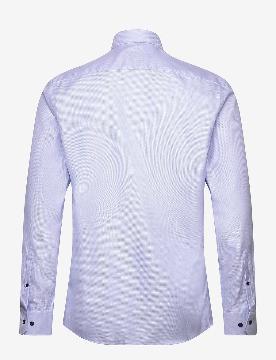 Lindbergh Black - 1927 signature : structure cotton shirt WF L/S - formelle hemden - light blue - 1