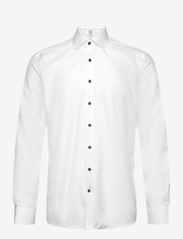 Lindbergh Black - 1927: Structure shirt WF L/S - muodolliset kauluspaidat - white - 0