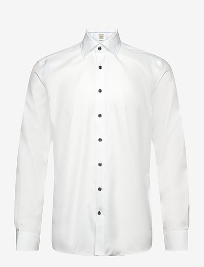 1927 Signature : Structure Cotton Shirt Wf L/S - Business Skjorter