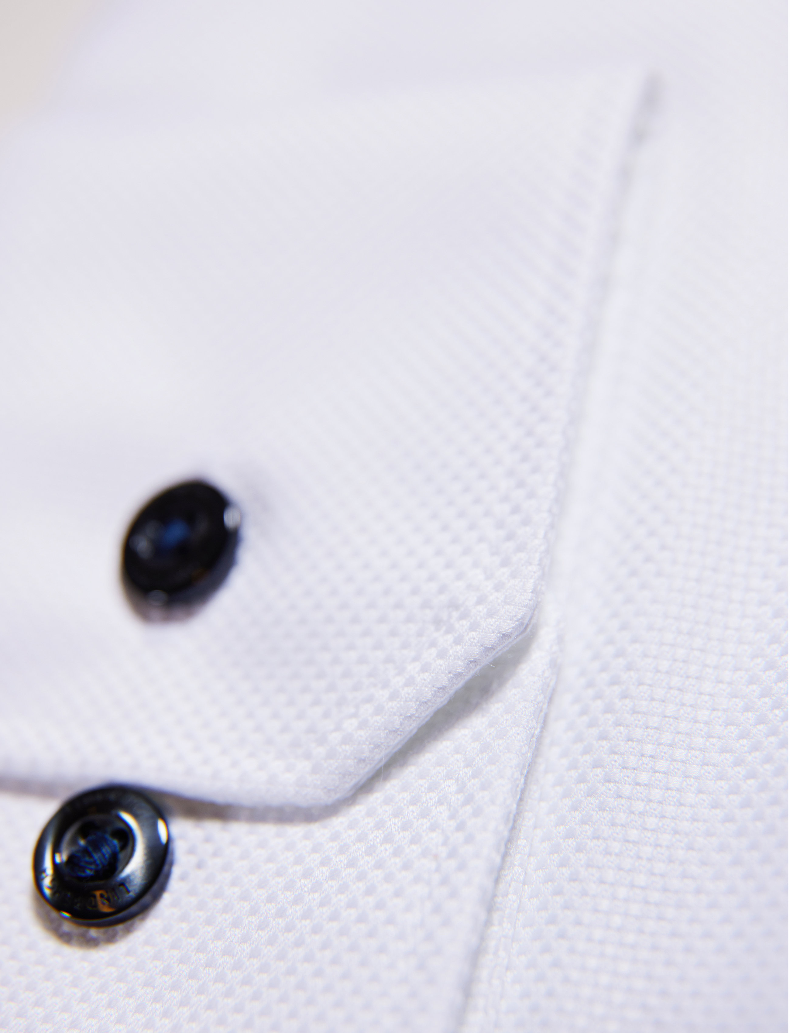 Lindbergh Black - 1927 signature : structure cotton shirt WF L/S - muodolliset kauluspaidat - white - 5