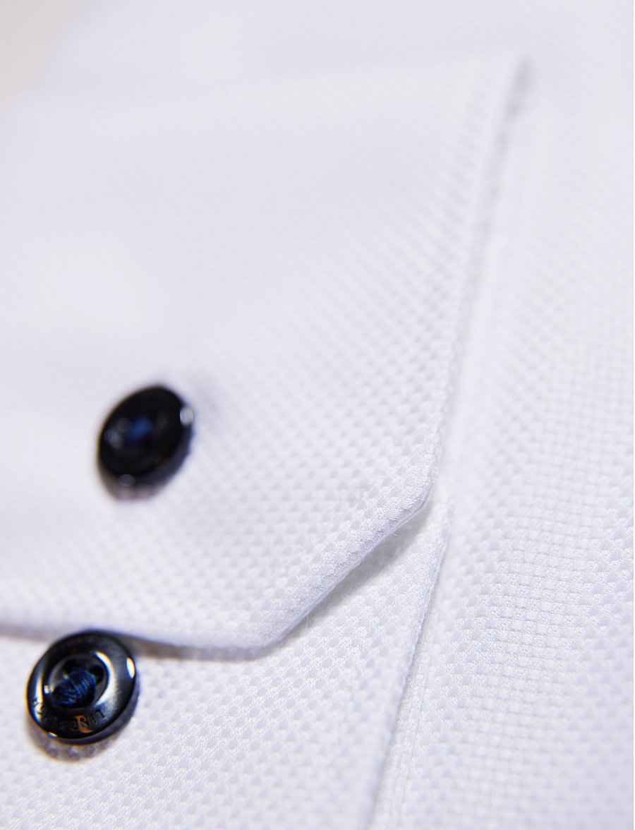 Lindbergh Black - 1927 signature : structure cotton shirt WF L/S - formelle hemden - white - 5