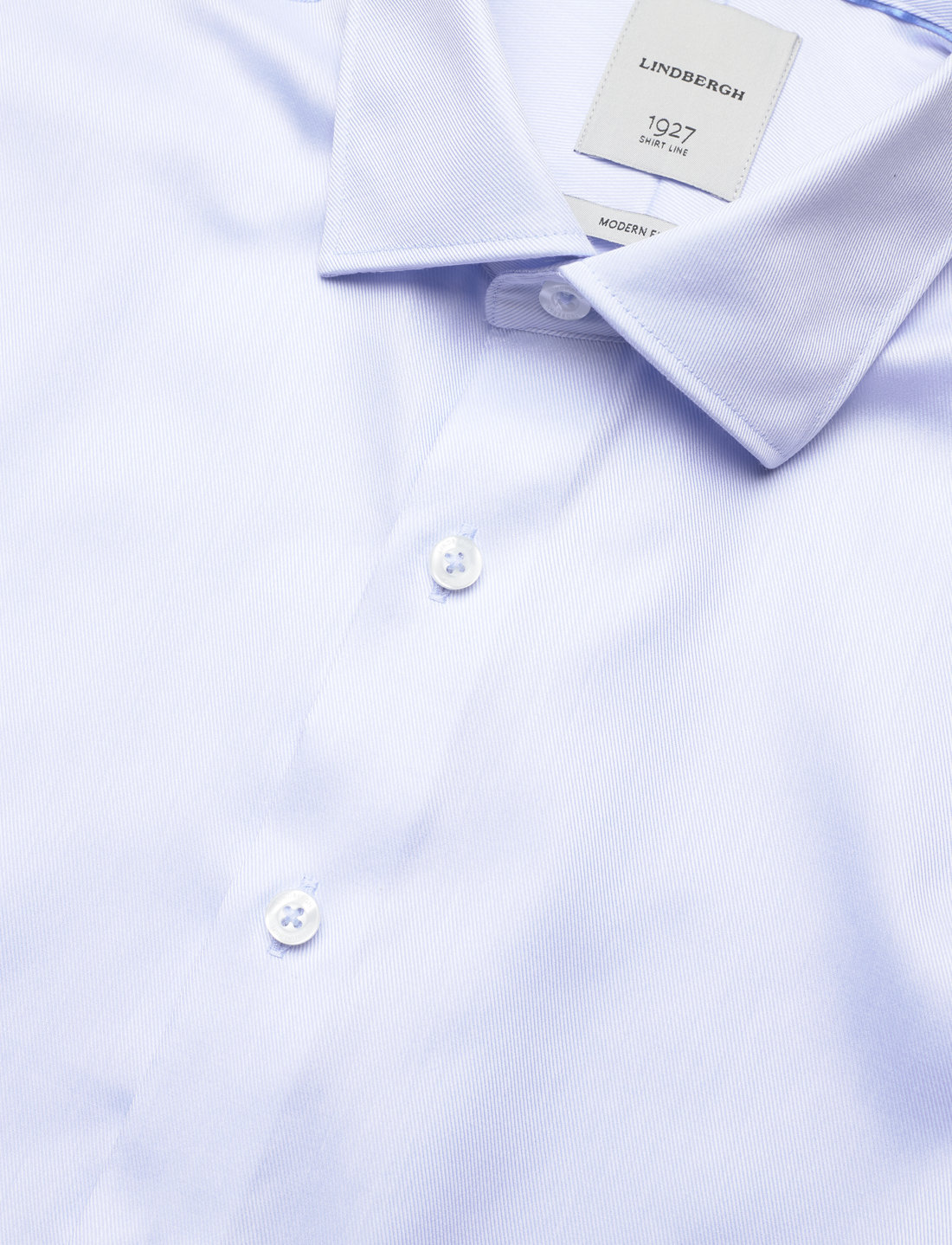 Lindbergh Black - 1927:Twill weave shirt WF L/S - formelle skjorter - light blue - 5