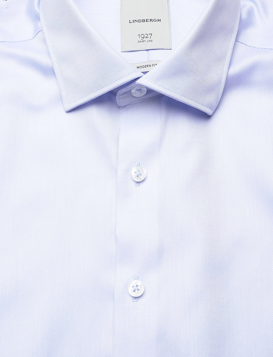 Lindbergh Black - 1927:Twill weave shirt WF L/S - formelle skjorter - light blue - 4