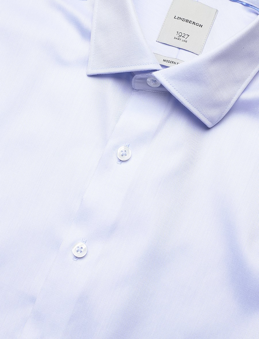 Lindbergh Black - 1927:Twill weave shirt WF L/S - formelle skjorter - light blue - 5
