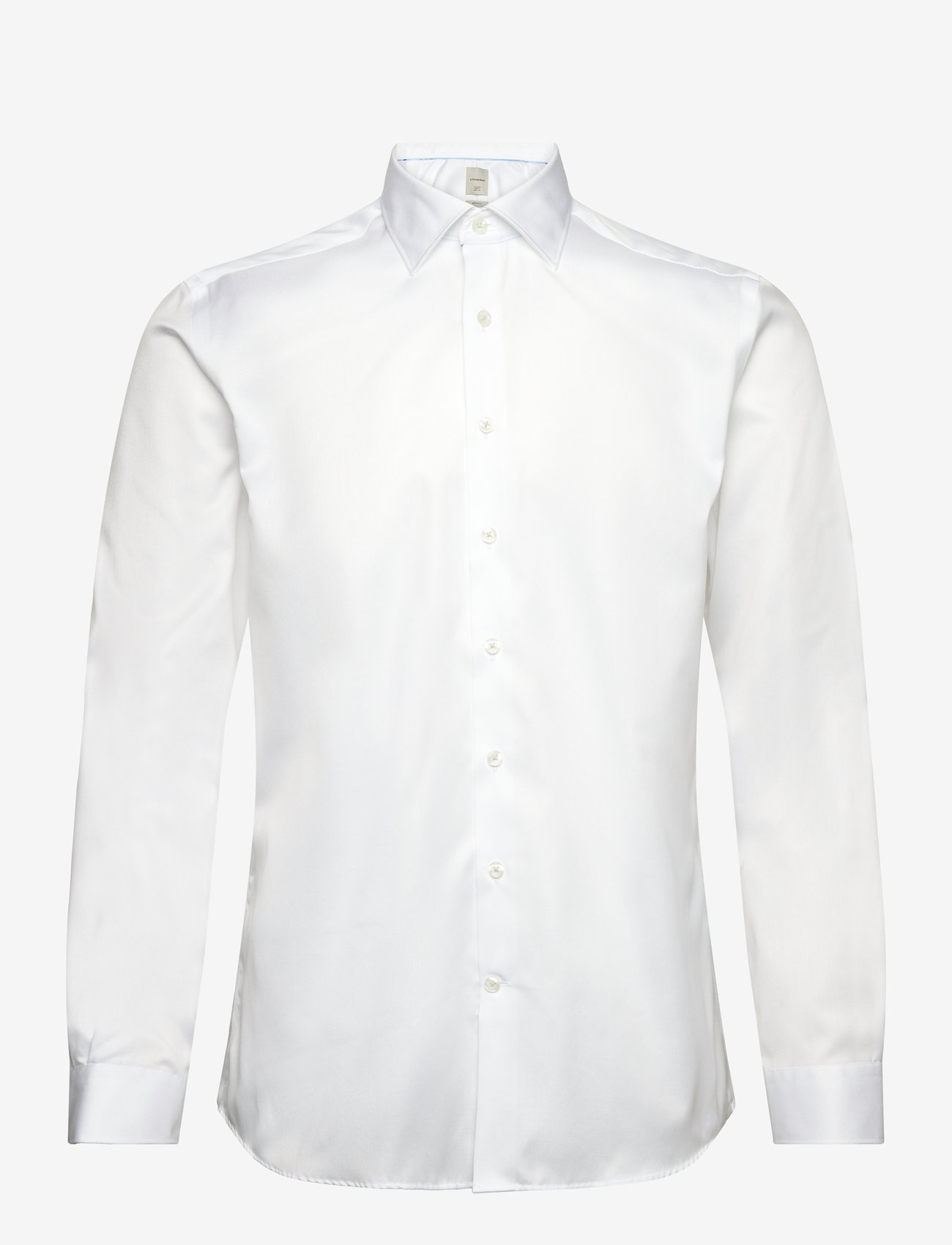 Lindbergh Black - 1927:Twill weave shirt WF L/S - muodolliset kauluspaidat - white - 0