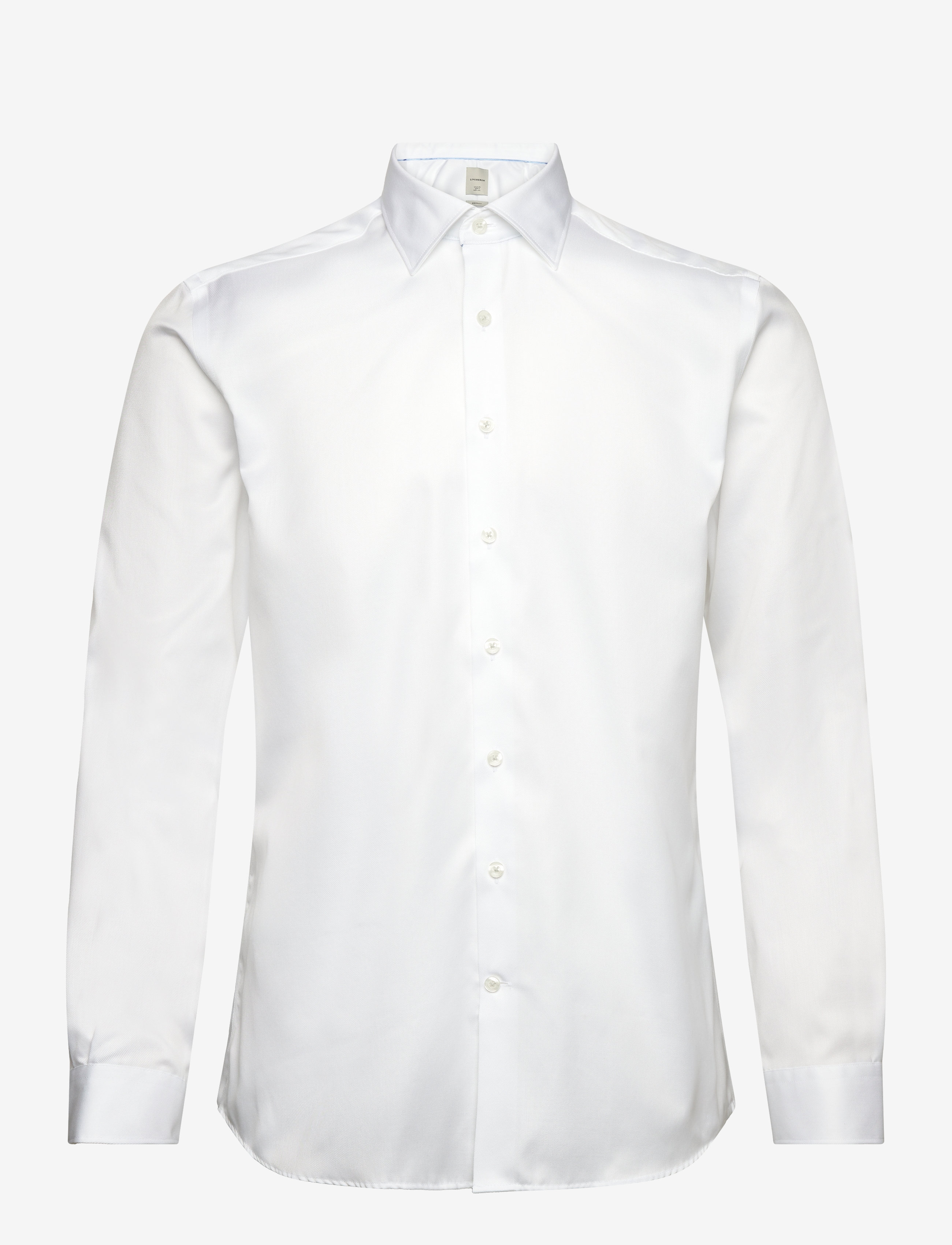 LINDBERGH Schwarz 1927:Twill Weave Shirt Wf L/S Weiß - XL - Herren
