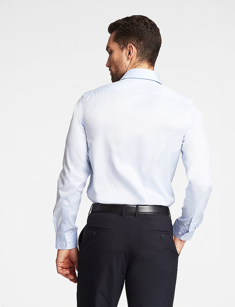 Lindbergh Black - 1927:Twill weave shirt WF L/S - pidulikud särgid - light blue - 3