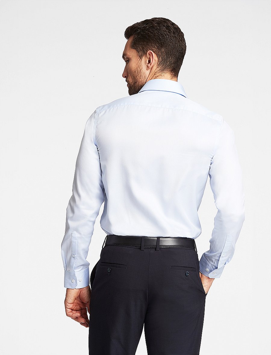 Lindbergh Black - 1927:Twill weave shirt WF L/S - formelle skjorter - light blue - 3