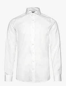 1927:Twill weave shirt WF L/S, Lindbergh Black