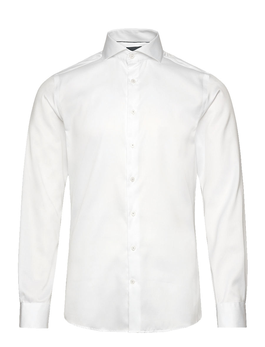 Lindbergh Black - 1927:Twill weave shirt WF L/S - pidulikud särgid - white - 1