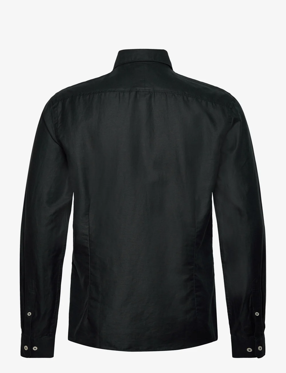 Lindbergh Black - 1927: Cotton/lin shirt WF L/S - linased särgid - black - 1