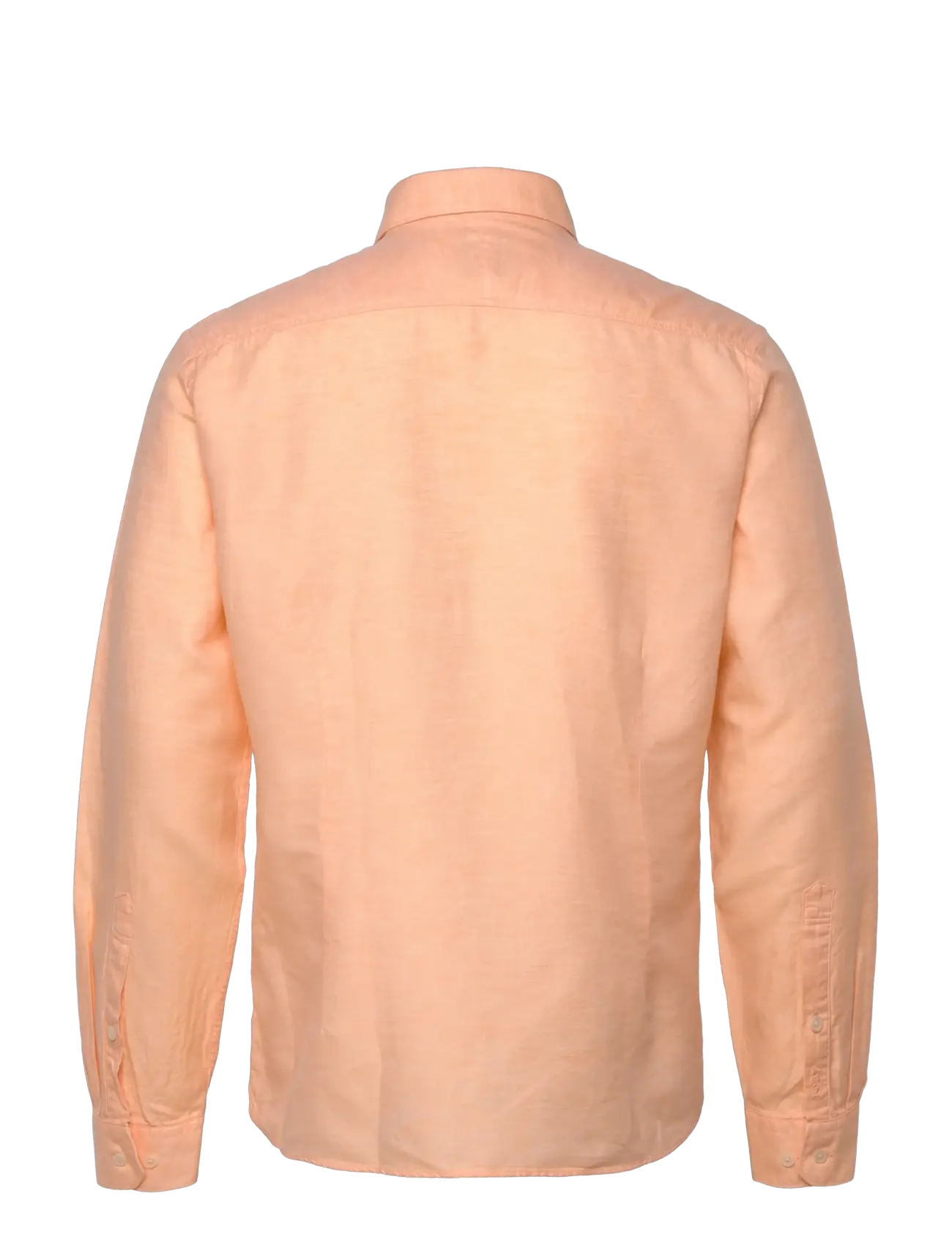 Lindbergh Black - 1927: Cotton/lin shirt WF L/S - leinenhemden - lt apricot mel - 2