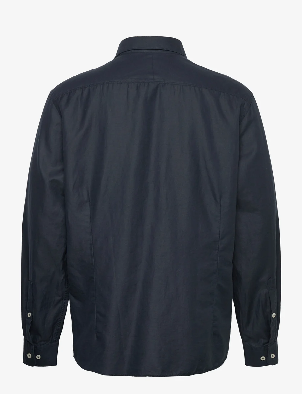 Lindbergh Black - 1927: Cotton/lin shirt WF L/S - casual hemden - navy - 2