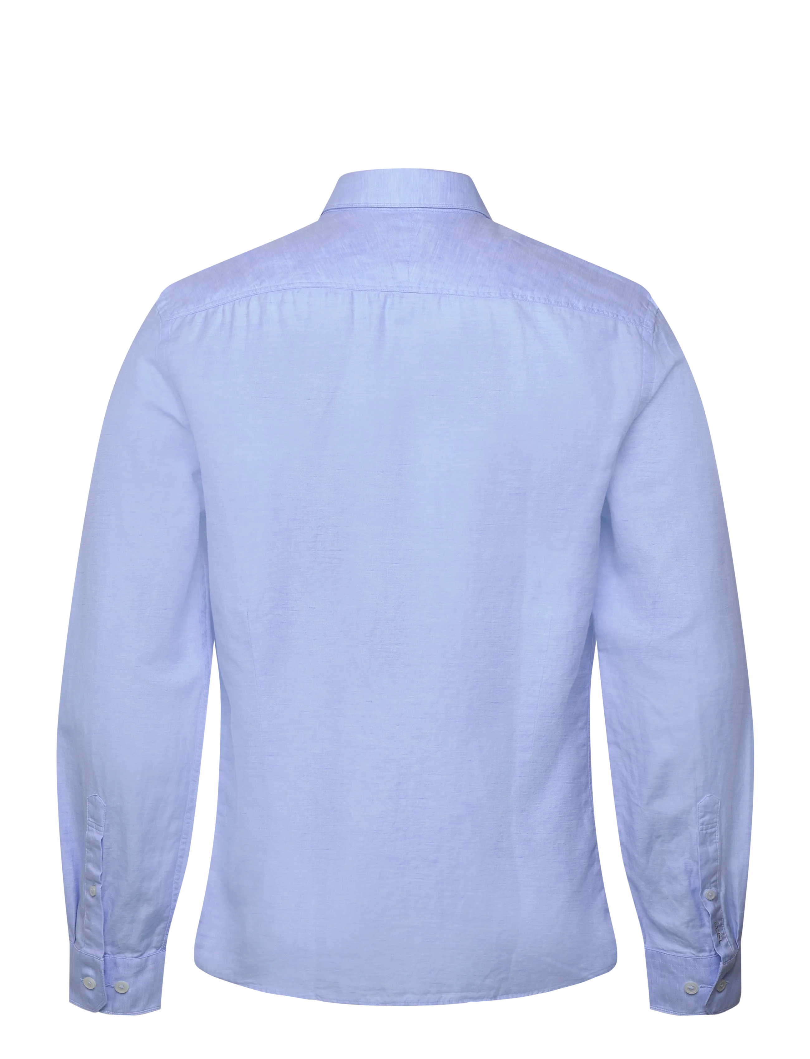 Lindbergh Black - 1927: Cotton/lin shirt WF L/S - oxford skjorter - light blue - 2