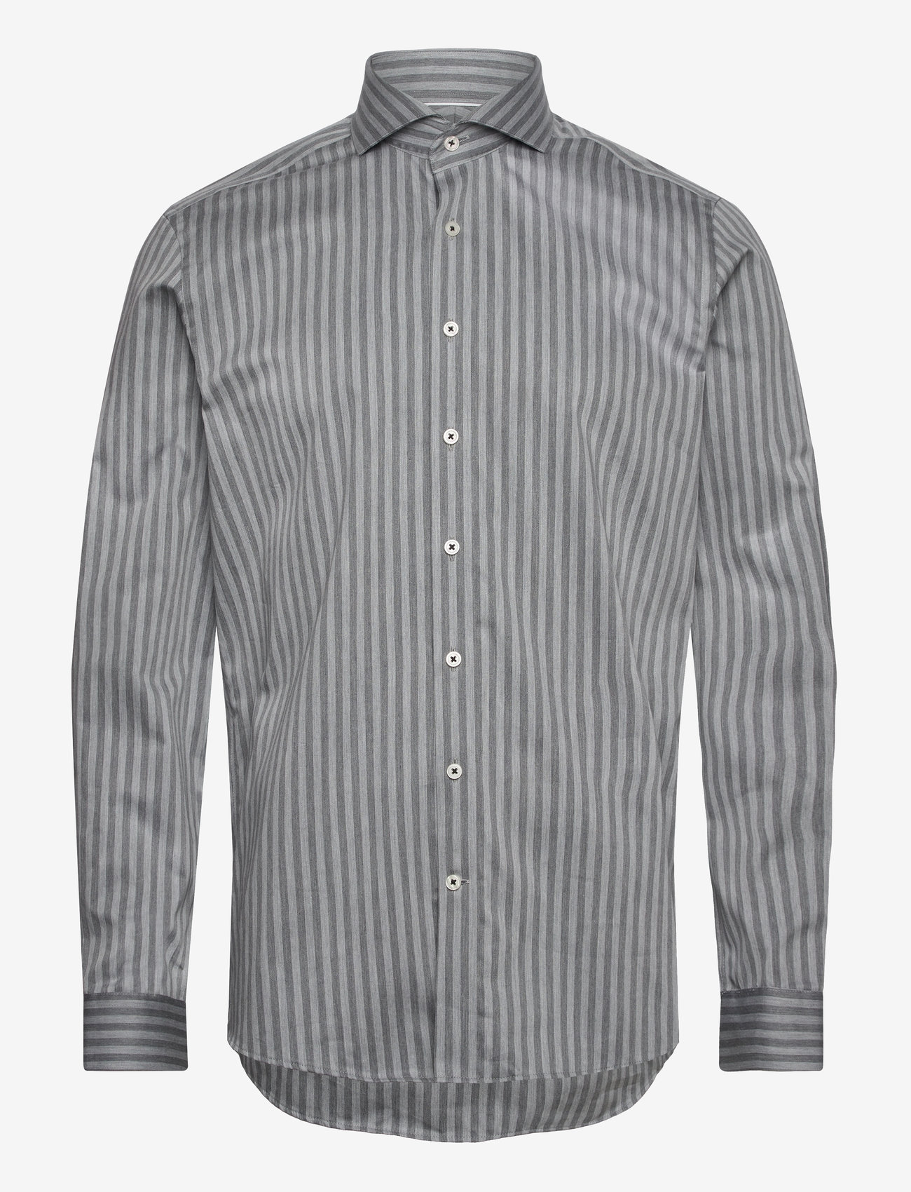 Lindbergh Black - 1927: Shirt L/S - pidulikud särgid - lt grey - 1