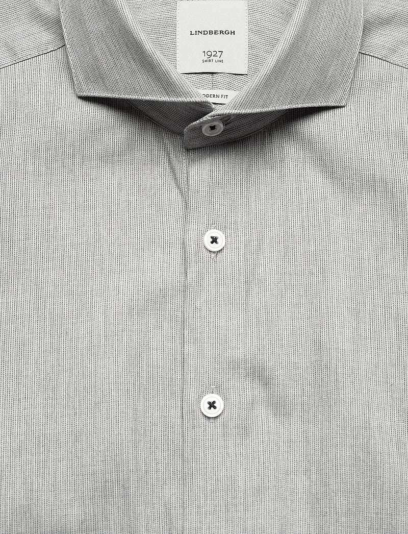 Lindbergh Black - 1927: Shirt L/S - casual skjorter - grey - 2