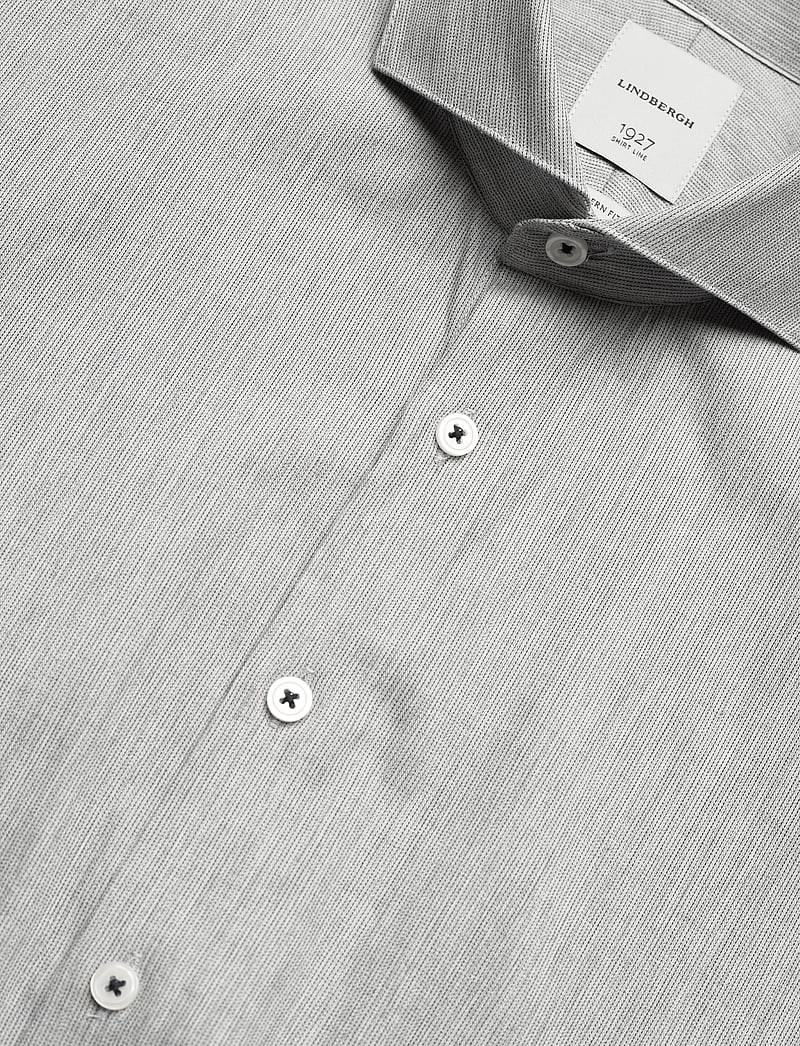 Lindbergh Black - 1927: Shirt L/S - casual skjorter - grey - 3