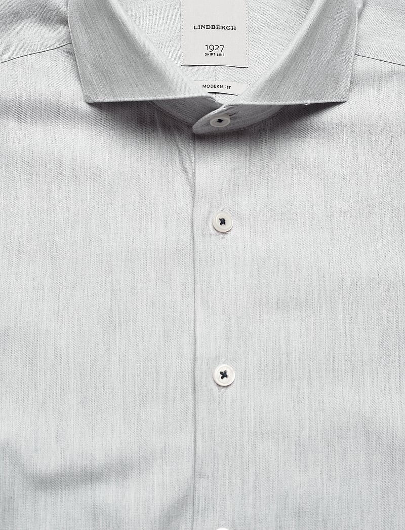 Lindbergh Black - 1927: Shirt L/S - casual skjortor - lt grey - 2