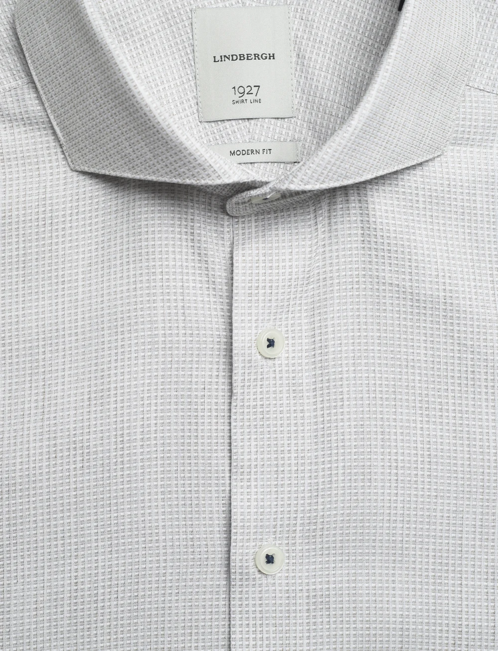 Lindbergh Black - 1927: Shirt L/S - vabaajasärgid - sand - 2