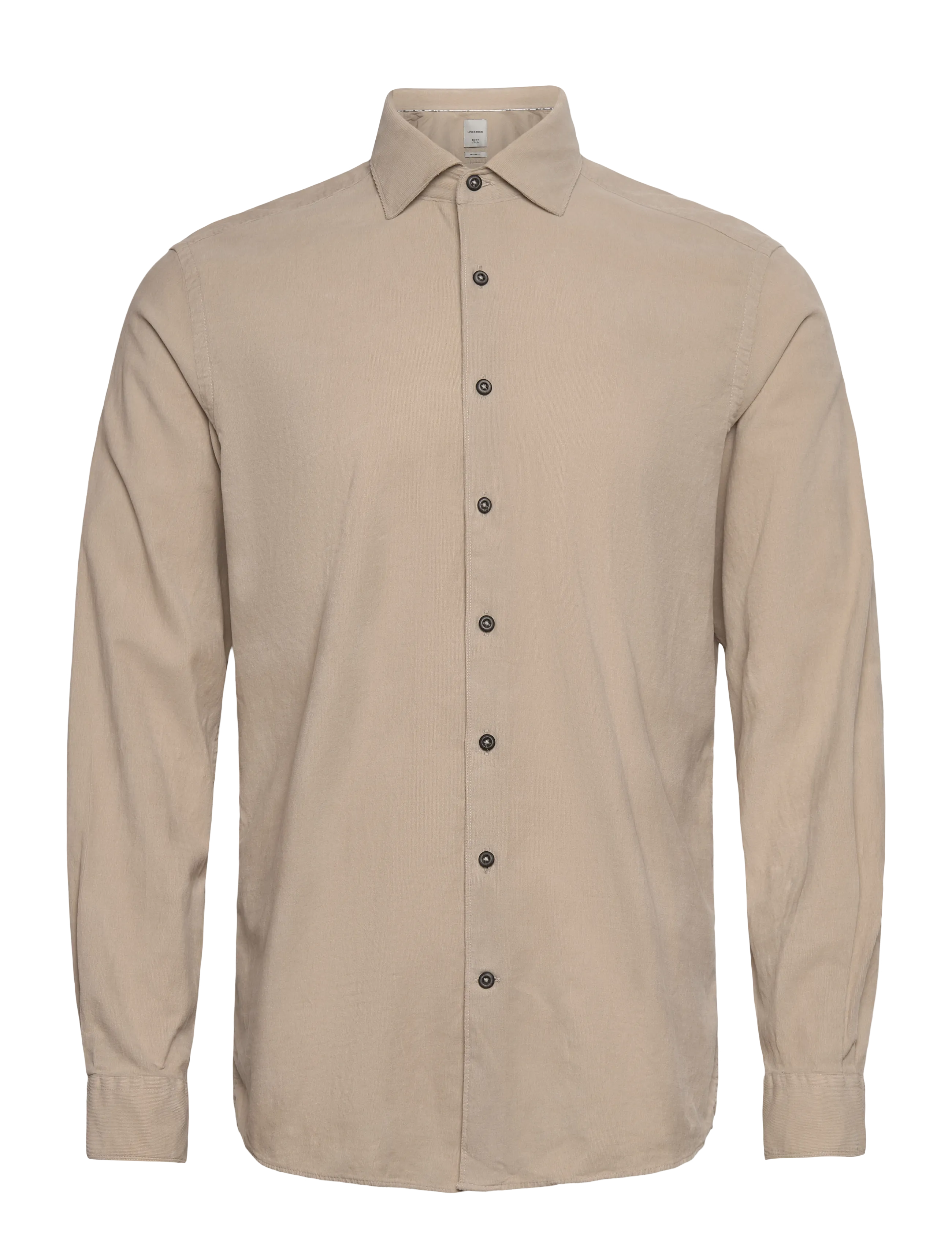 Lindbergh Black ?1927: Cashmere touch corduroy shi - Lindbergh Black - LT CREAM / beige