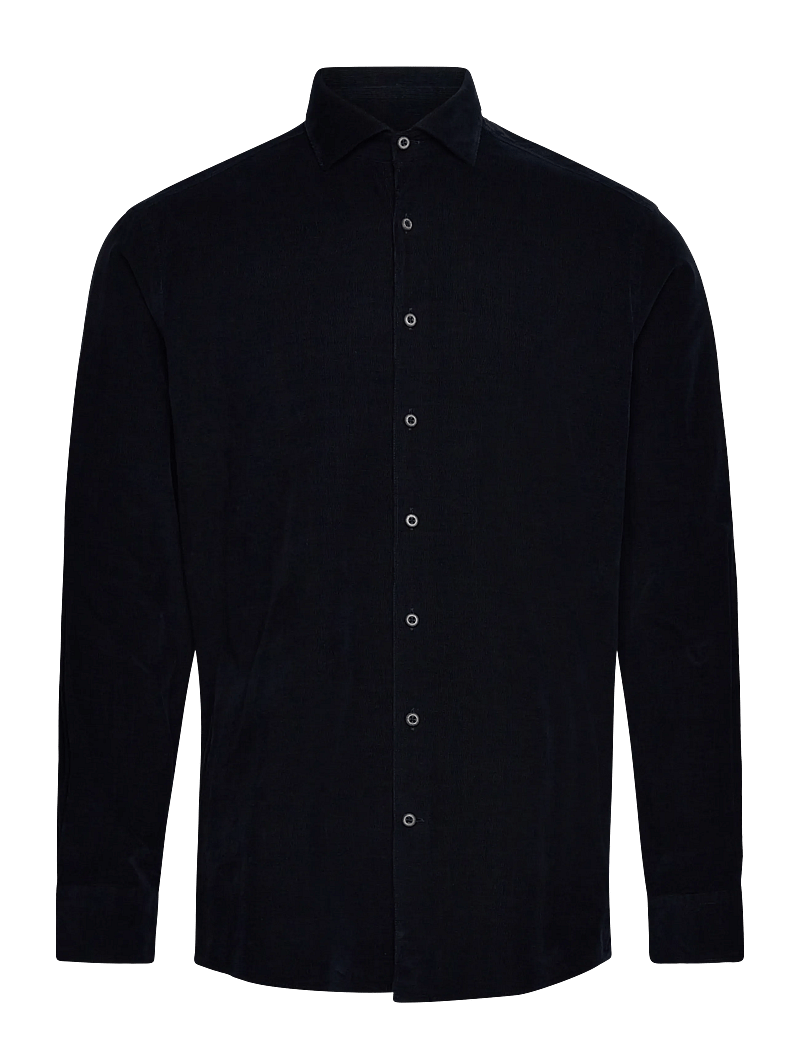 Lindbergh Black - ?1927: Cashmere touch corduroy shi - velvet särgid - navy - 1