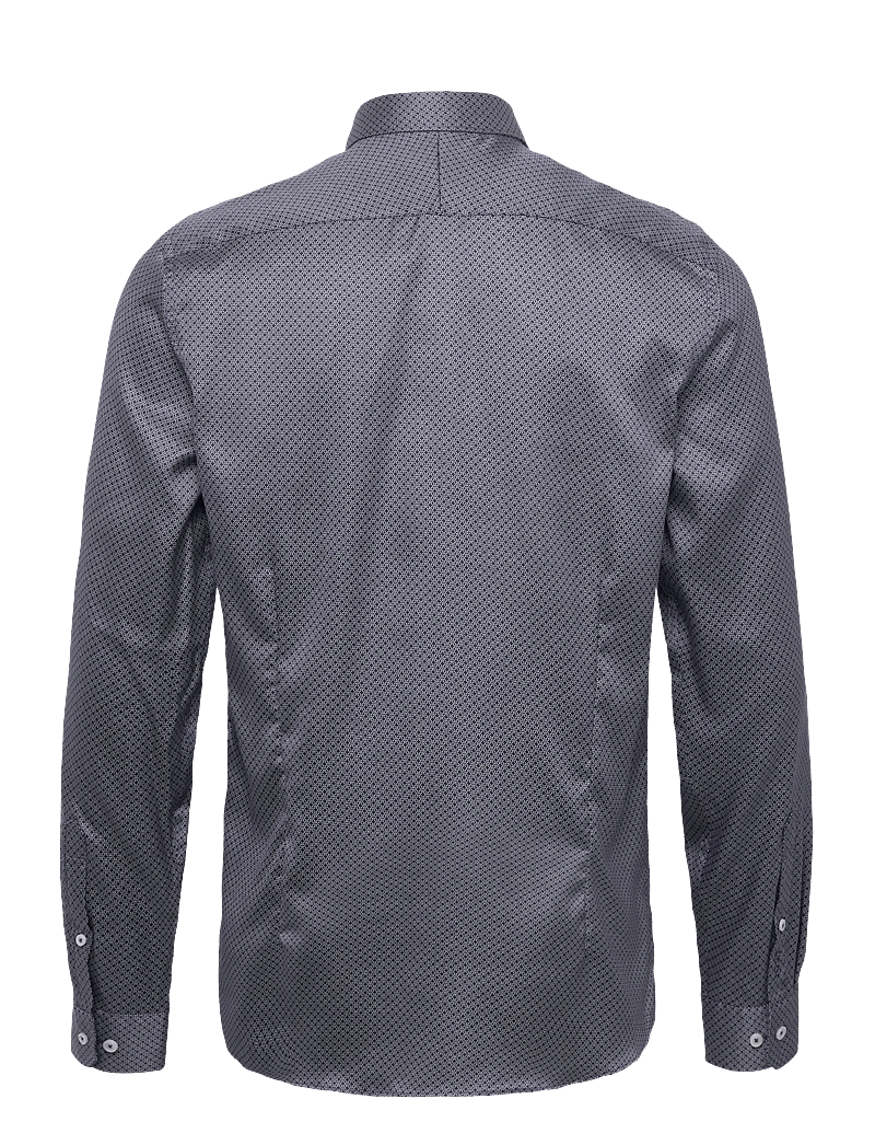 Lindbergh Black - 1927: AOP shirt WF L/S - hemden mit muster - dk blue - 1