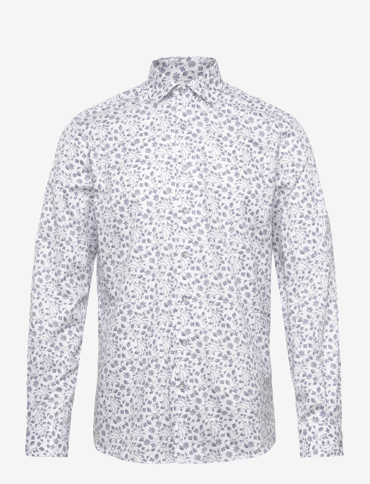 Lindbergh Black - 1927: AOP shirt WF L/S - skjorter med mønster - white - 1