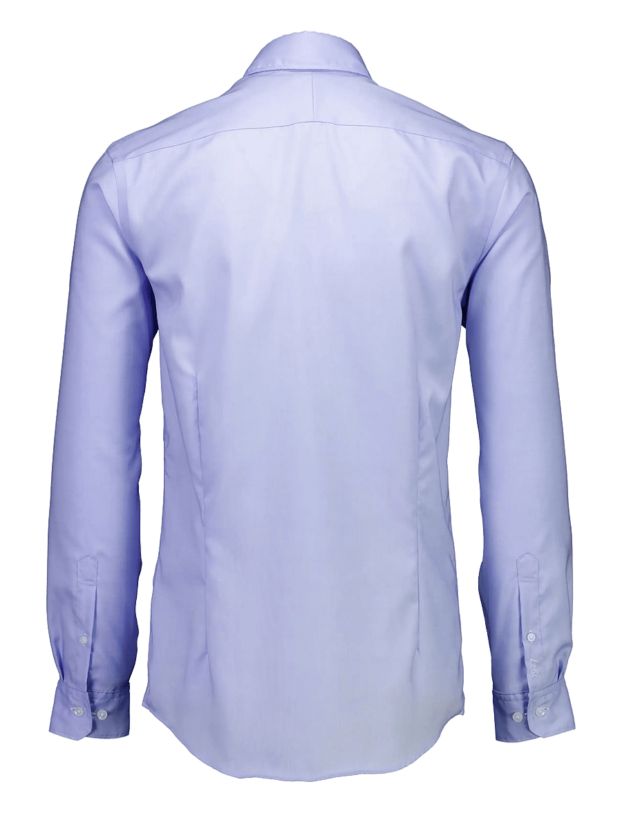 Lindbergh Black - 1927: Pinpoint oxford shirt WF L/S - oxford-hemden - lt blue - 1