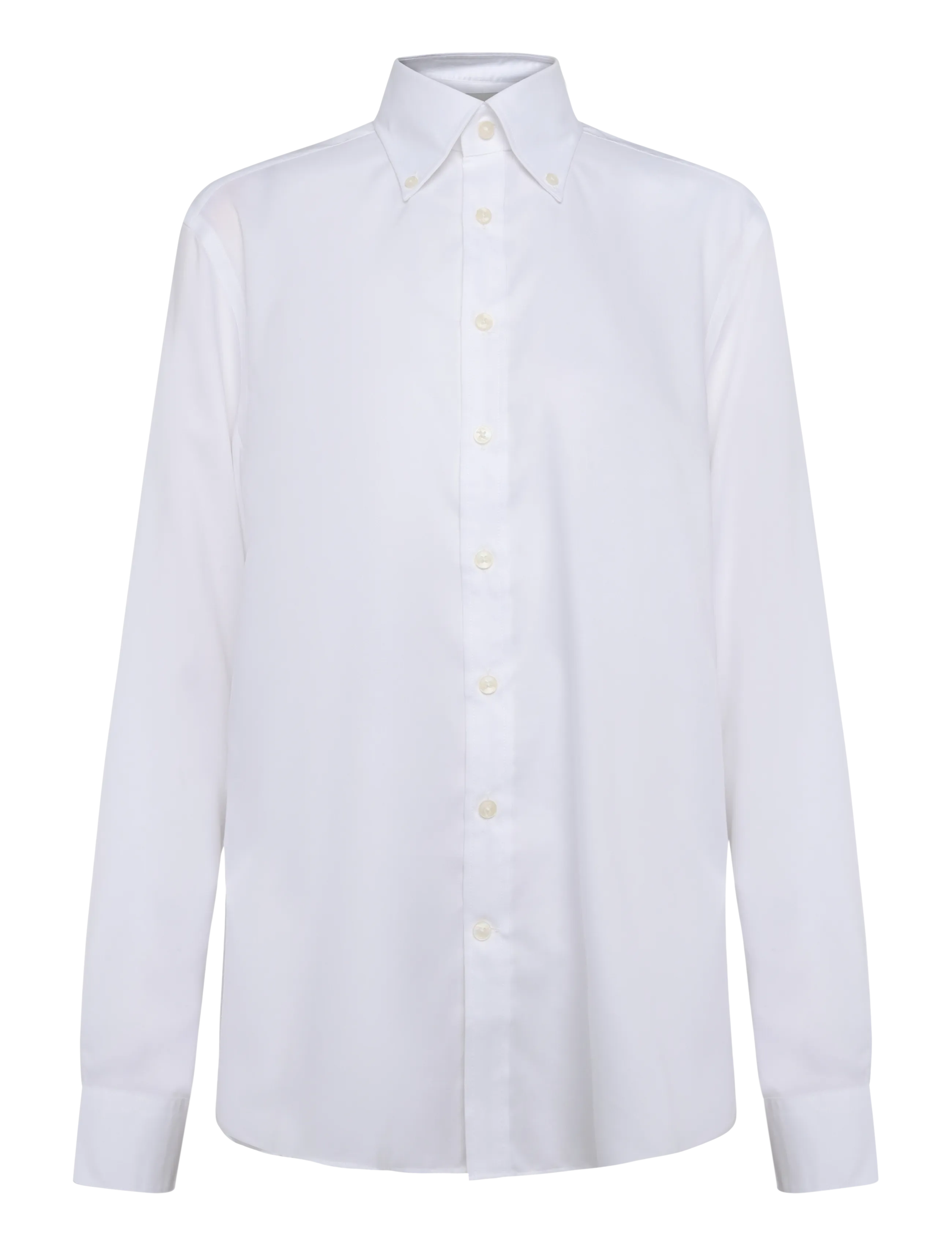 Lindbergh Black 1927: Pinpoint oxford shirt WF L/S - Oxford shirts - WHITE / white
