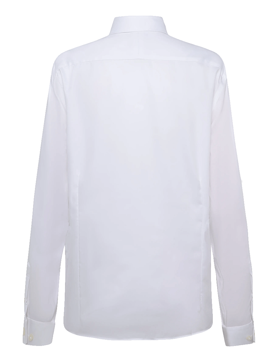 Lindbergh Black - 1927: Pinpoint oxford shirt WF L/S - oksfordo marškiniai - white - 1
