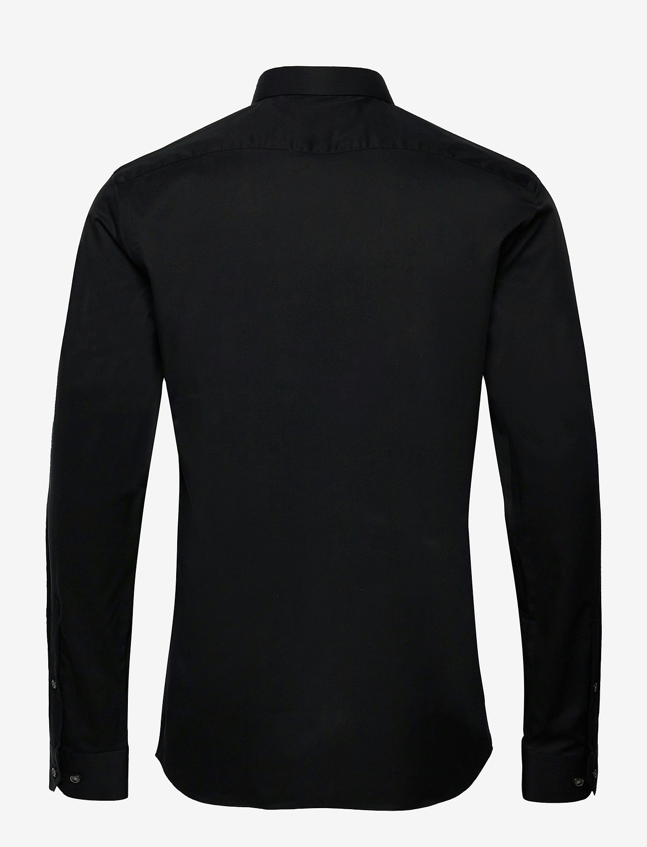 Lindbergh Black - Technical :Cut away collar, tailor - kostymskjortor - black - 2