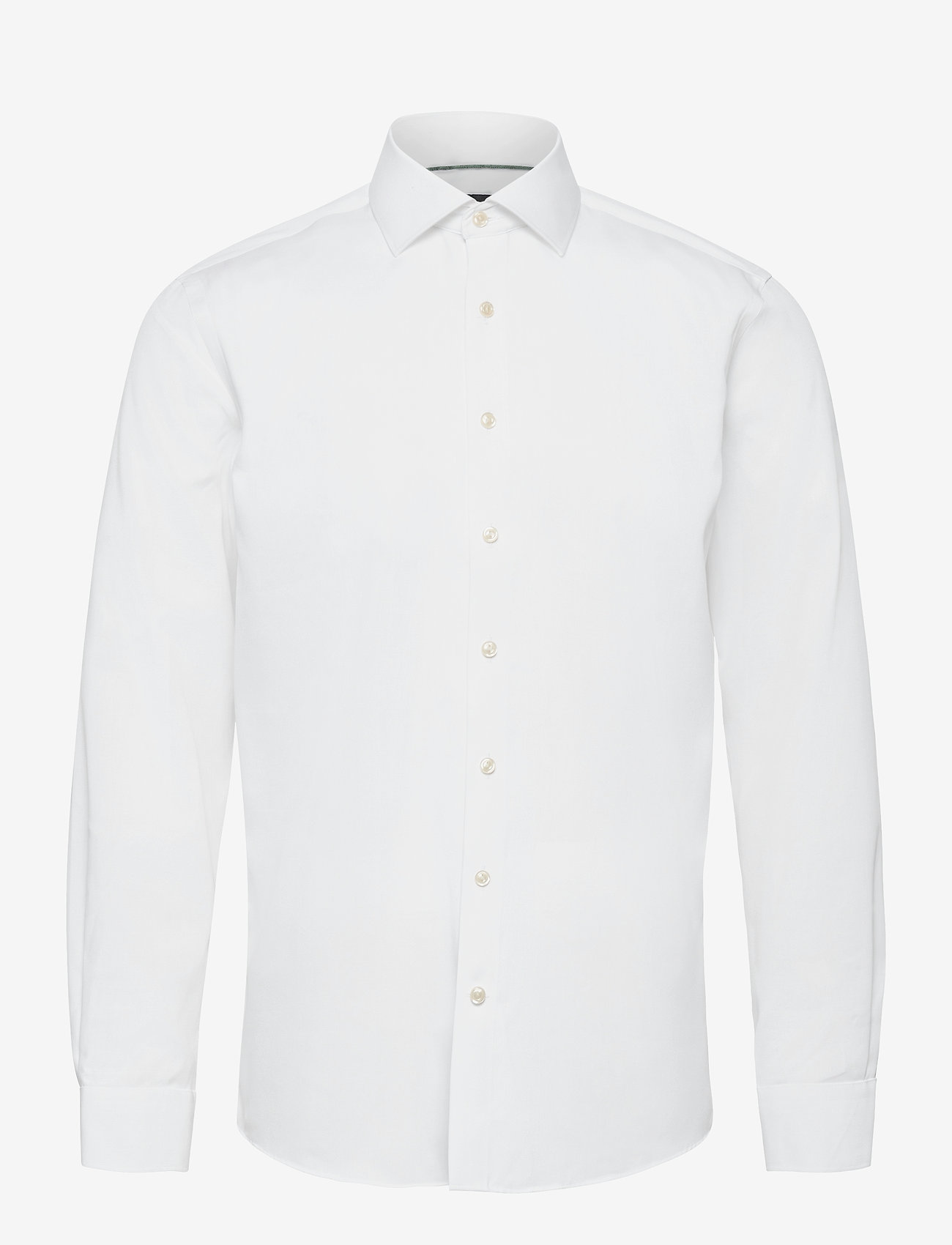 Lindbergh Black - Technical :Cut away collar, tailor fit cotton shirt, WF LS - formelle skjorter - white - 1