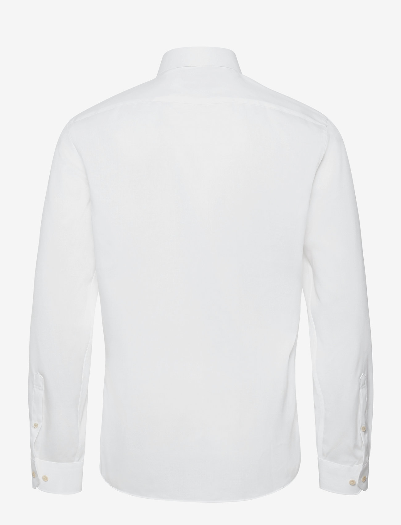 Lindbergh Black - Technical :Cut away collar, tailor fit cotton shirt, WF LS - formelle skjorter - white - 2