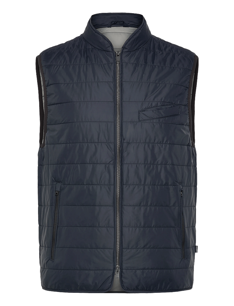 Lindbergh Black - ?Light padded zip through vest - westen - dk navy - 0