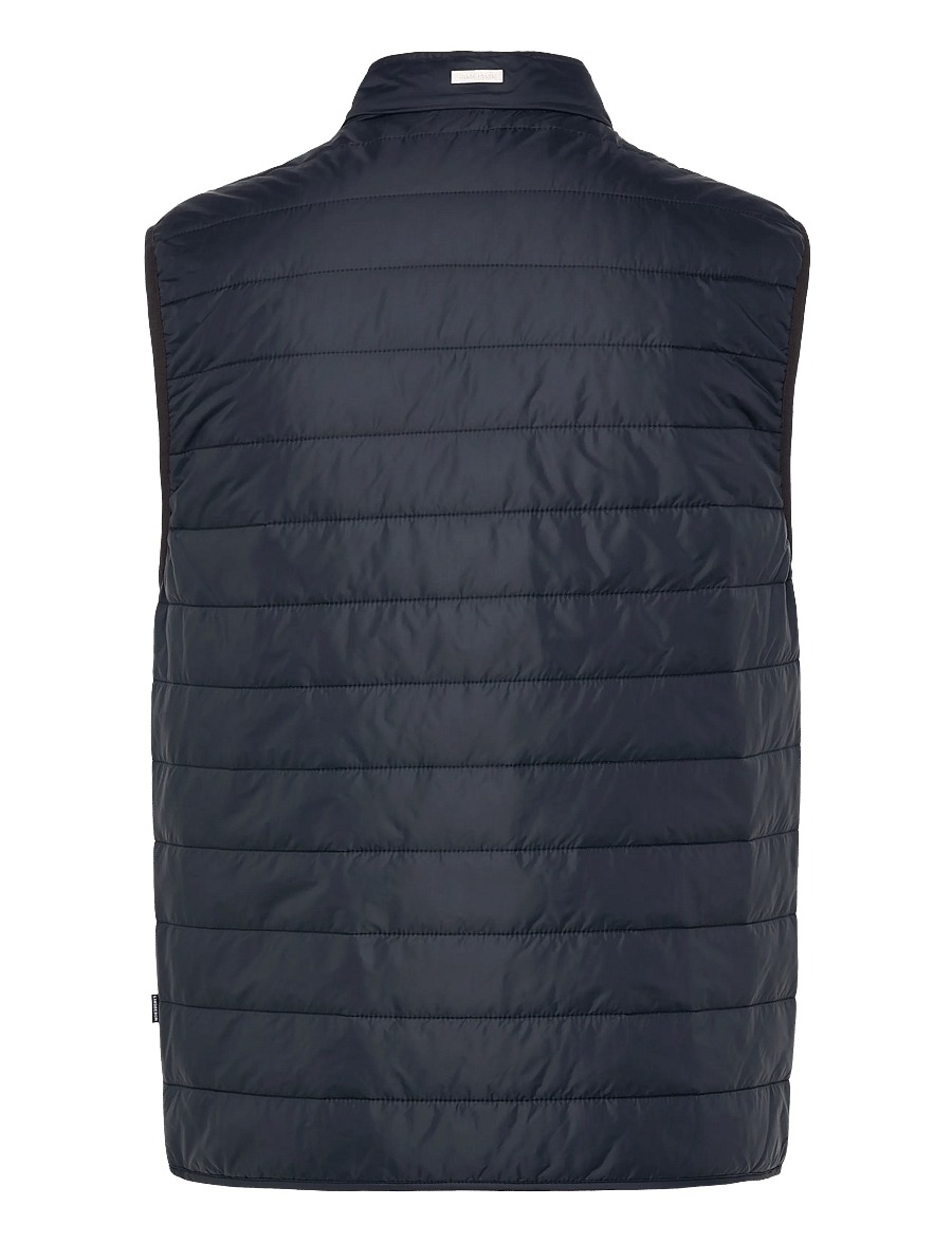 Lindbergh Black - ?Light padded zip through vest - bodywarmers - dk navy - 1