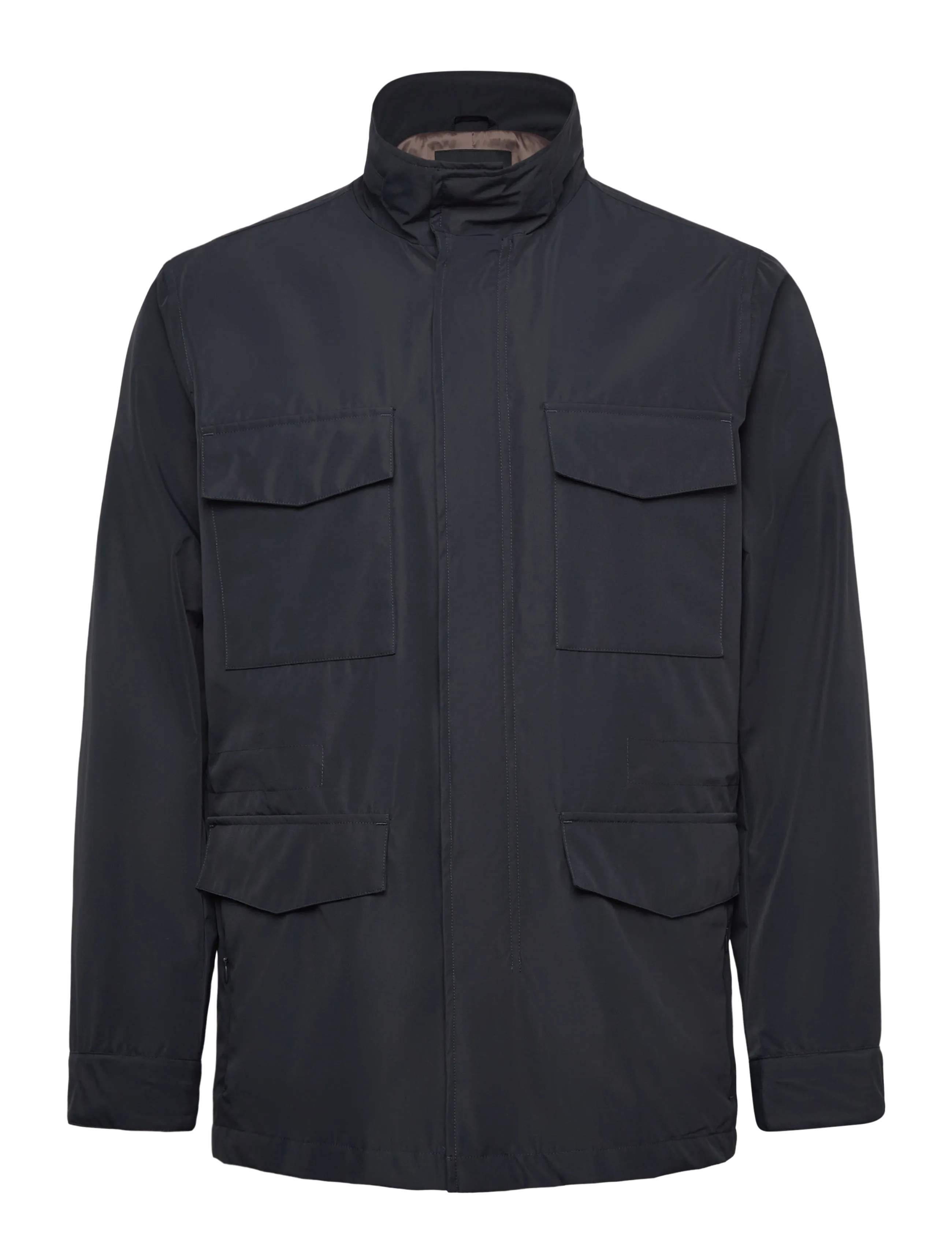 LINDBERGH Schwarz Water Repellent Field Jacke Navy - S - Herren