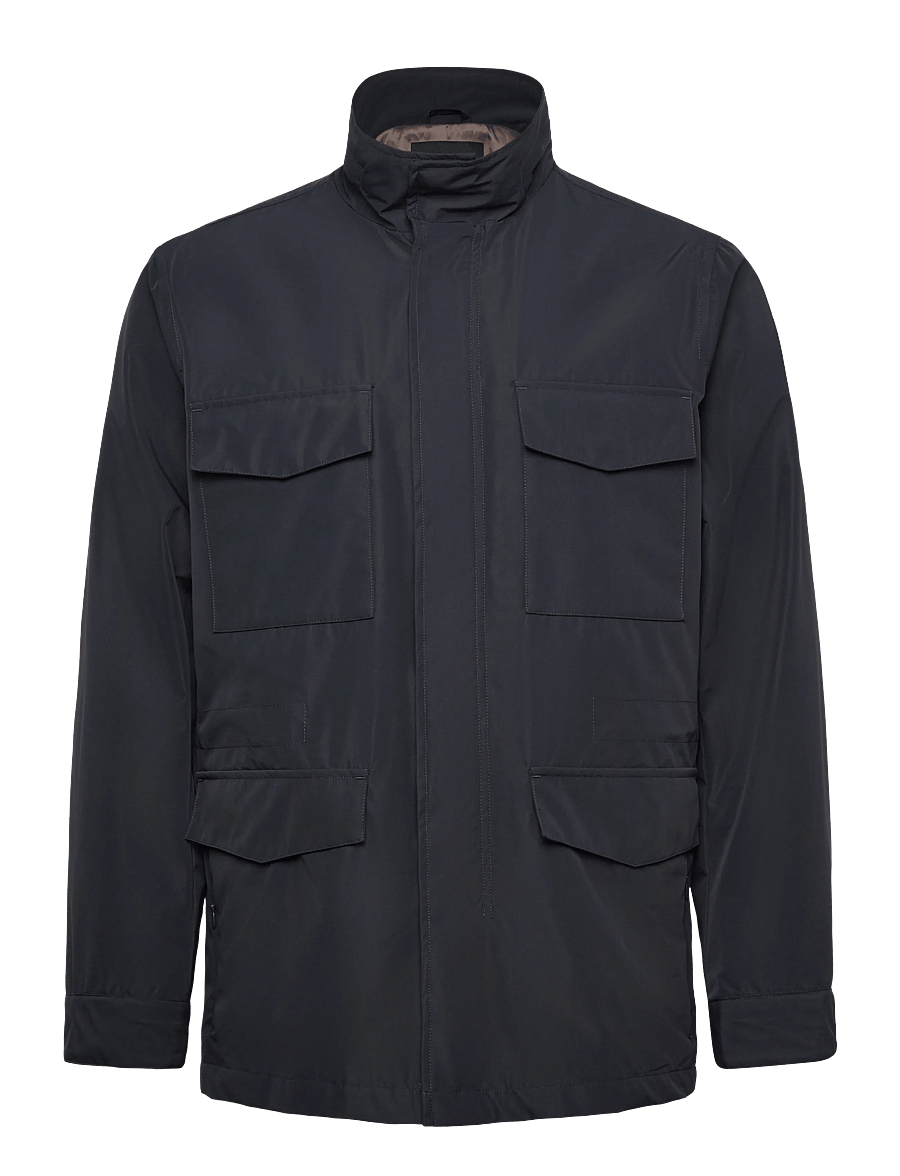 Lindbergh Black - Water repellent field jacket - spring jackets - dk navy - 0