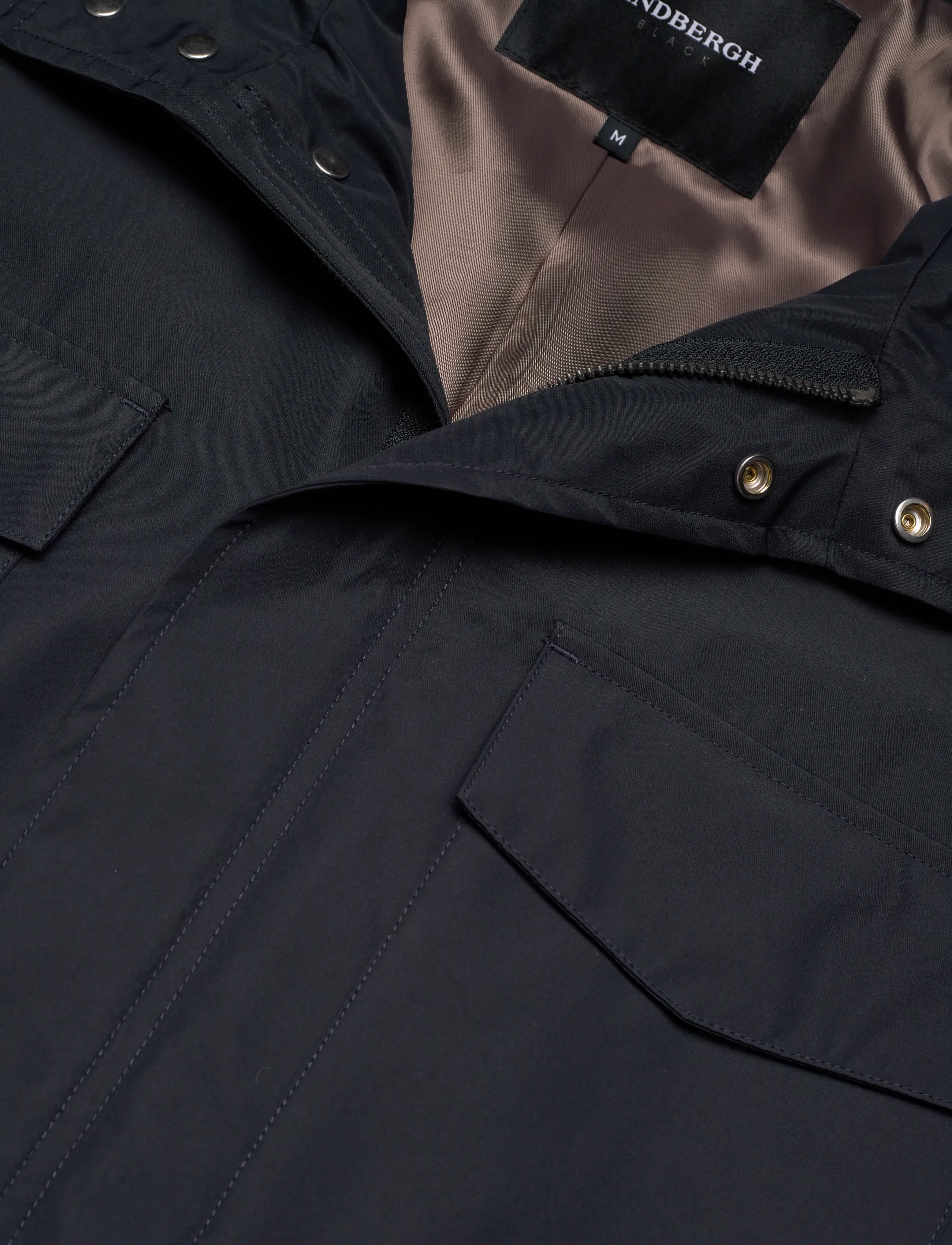Lindbergh Black - Water repellent field jacket - spring jackets - dk navy - 2