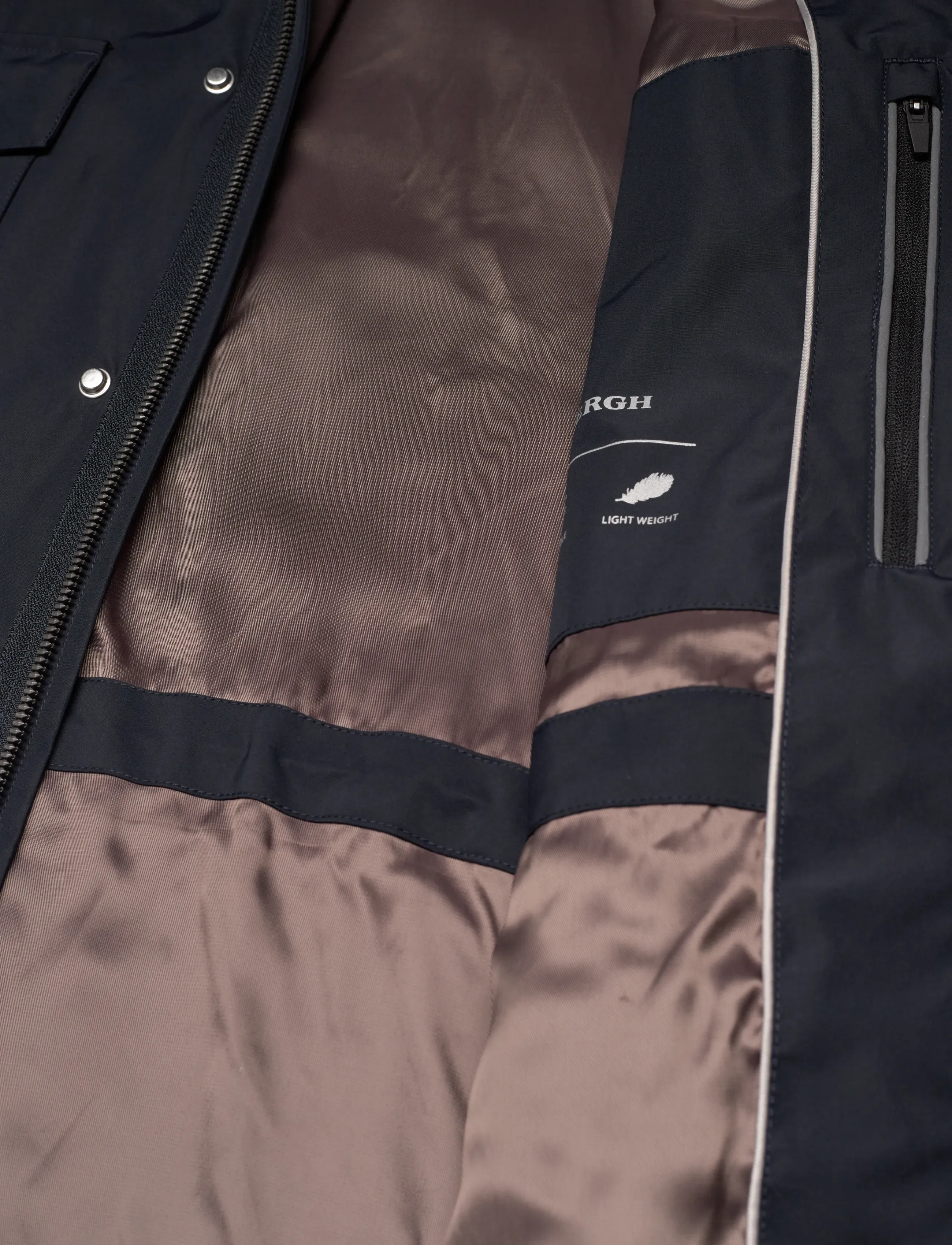 Lindbergh Black - Water repellent field jacket - spring jackets - dk navy - 4