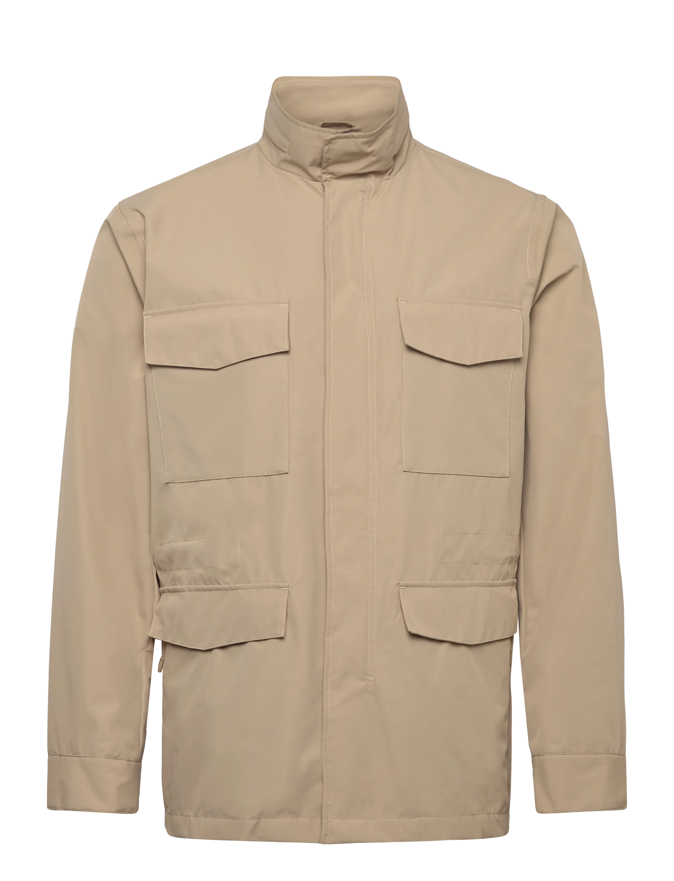 Lindbergh Black Water repellent field jacket - Lindbergh Black - LT SAND / beige