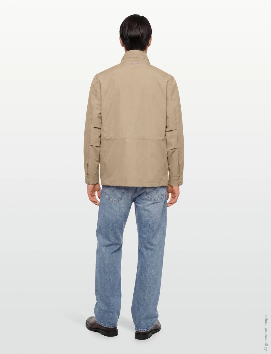 Lindbergh Black - Water repellent field jacket - frühlingsjacken - lt sand - 4